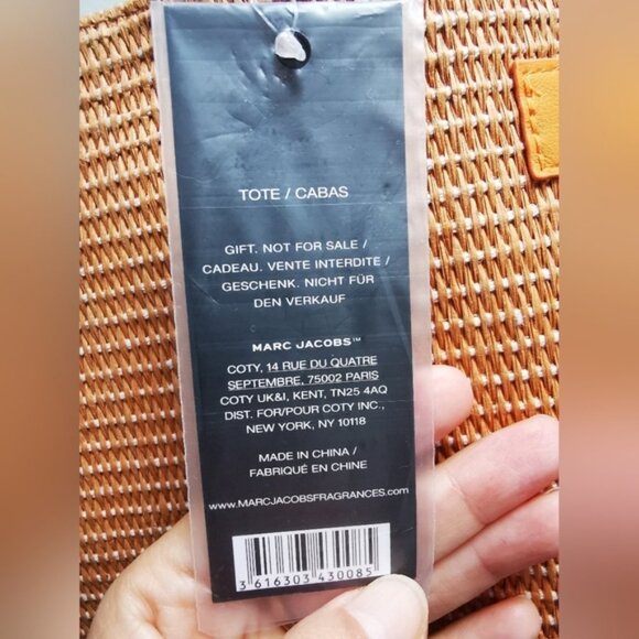 NWT Daisy Mark Jacobs Tote Bag Light orange - Picture 7 of 9